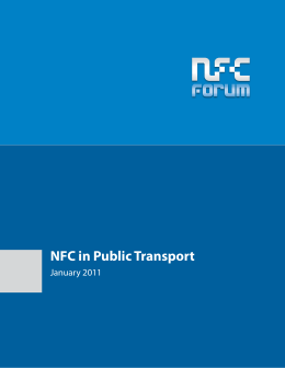 NFC in Public Transport