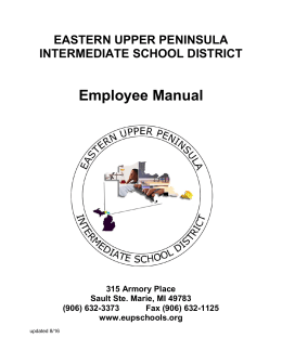 EUPISD Employee Manual