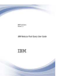 IBM Netezza Fluid Query User Guide