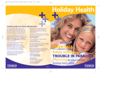 0834 TH holiday 2P:33258 holiday brochure