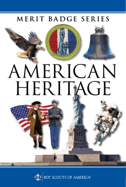 AmEricAn HEriTAGE - Boy Scouts of America