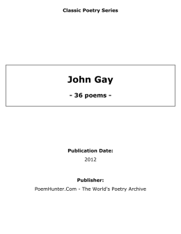 John Gay - PoemHunter.com