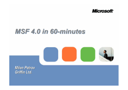 MSF 4.0 in 60