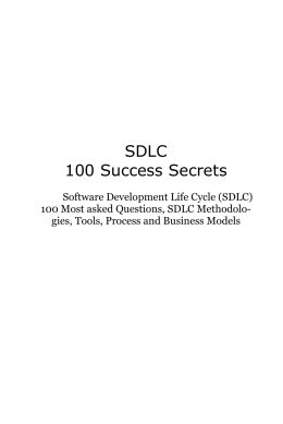 SDLC 100 Success Secrets