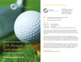 10th Annual Golf Tournament - International Traders of Iowa