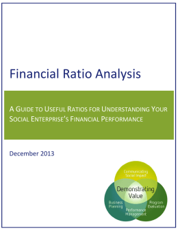 Financial Ratio Analysis Dec 2013
