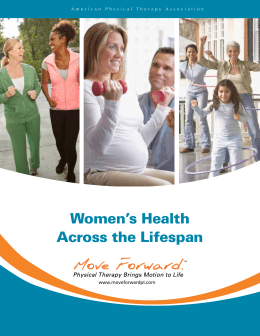 Women`s Health Across the Lifespan
