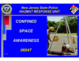NJSP-Confined Space Awareness 06047 Student Manual PDF