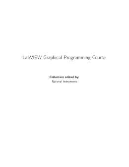 LabVIEW Graphical Programming Course
