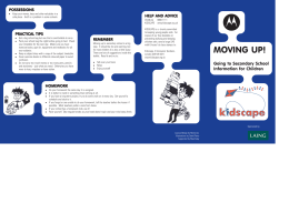 Kidscape Moving Up Leaflet.qxd