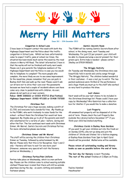 Merry Hill Matters
