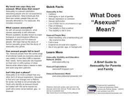 What Does “Asexual” Mean? - Partnership for Asexual Visibility and