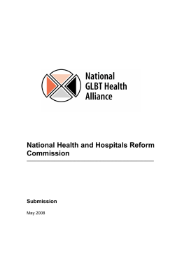 National Gay, Lesbian, Bisexual, Transgender Health Alliance