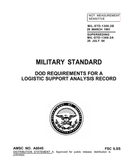 military standard - Barringer and Associates, Inc.