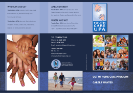 Youth Care brochure
