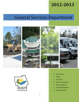 General Services Department