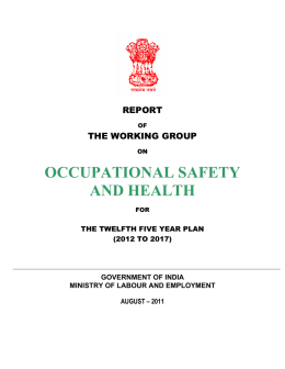 occupational safety and health