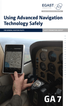 Using Advanced Navigation Technology Safely - ESSI