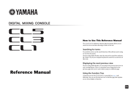 CL5/CL3/CL Reference Manual