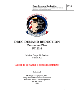 drug demand reduction