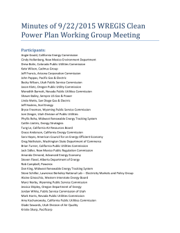 9-22-2015 WREGIS CPP WG Meeting Minutes