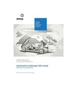 Automotive Landscape 2025