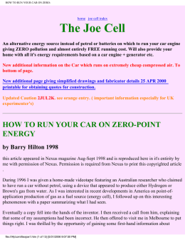 PDF "The Joe Cell"