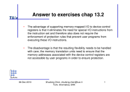 Answer to exercises chap 13.2