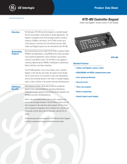 KTD-405 Controller Keypad