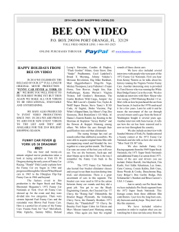 Bee On Video