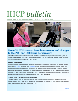 IHCP bulletin - Indiana Medicaid