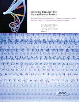 Economic Impact of the Human Genome Project