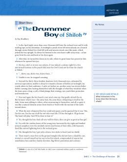 Activity 1_6 The Drummer Boy of Shiloh pg_ 21-26