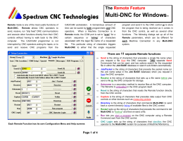 Multi-DNC for Windows