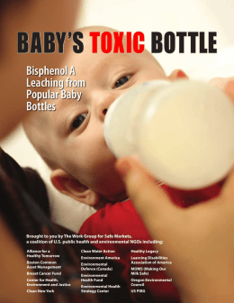 Bisphenol A Leaching from Popular Baby Bottles