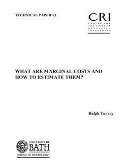 what are marginal costs and how to estimate them?