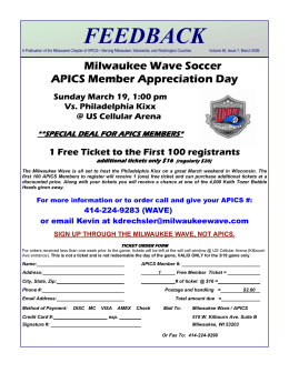 0306 final a - APICS Milwaukee Chapter