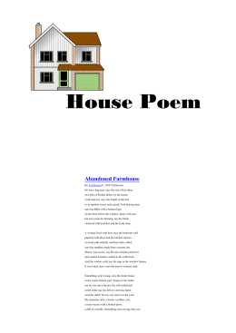 House Poem