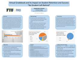 Virtual Gradebook and Its Impact on Student Retention and Success