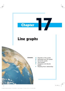Line graphs - Haese Mathematics