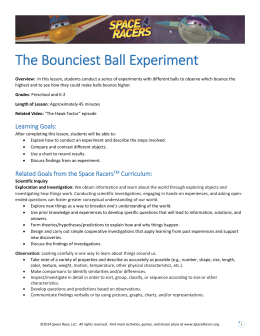 The Bounciest Ball Experiment