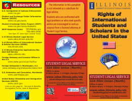 student legal service - Office of the Dean of Students
