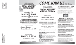 35th Annual Social Ministry Convocation