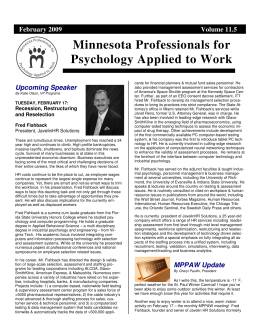 Minnesota Professionals for Psychology Applied to Work