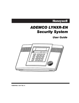ADEMCO LYNXR-EN Security System
