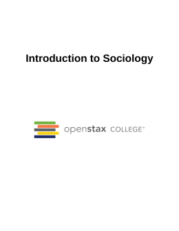 Introduction to Sociology - Free