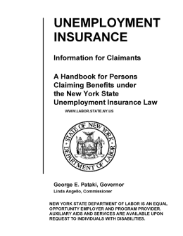 unemployment insurance - New York State Department of Labor