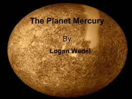 The Planet Mercury