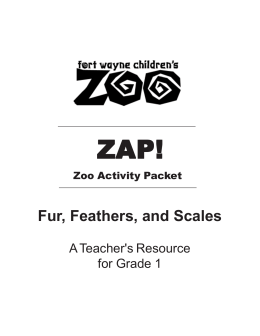Fur, Feathers, and Scales - Fort Wayne Children`s Zoo