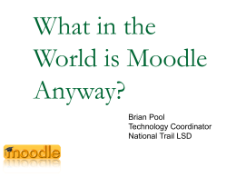 What is Moodle? - Ed Tech Teach